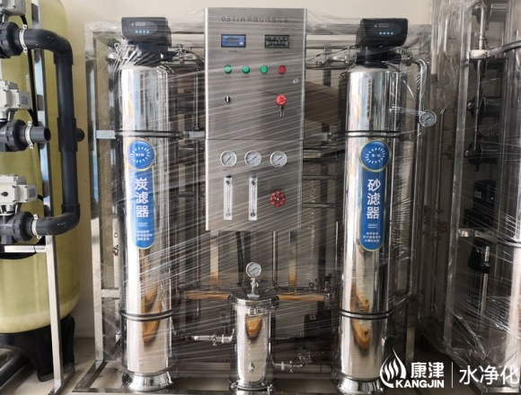 0.5噸反滲透純凈水設(shè)備 KJ-RO500 全自動(dòng)控制系統(tǒng)，全管路不銹鋼