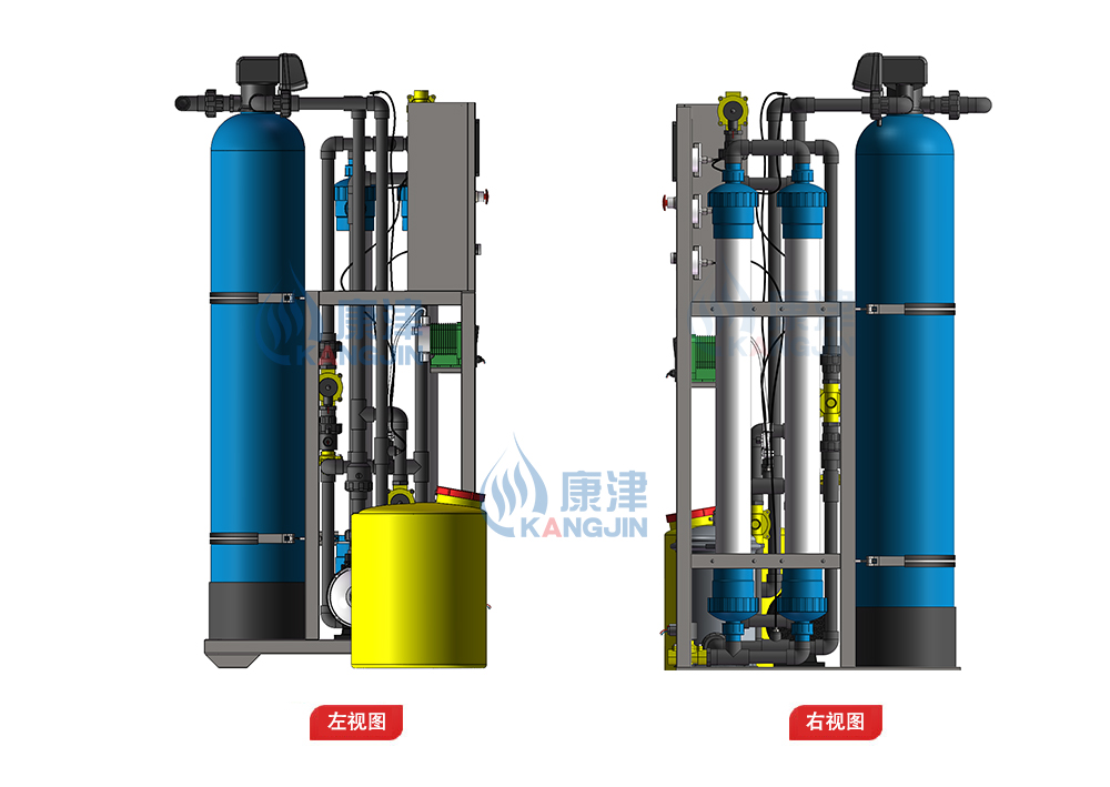 1T/H(每小時(shí)出水1噸)超濾凈水設(shè)備